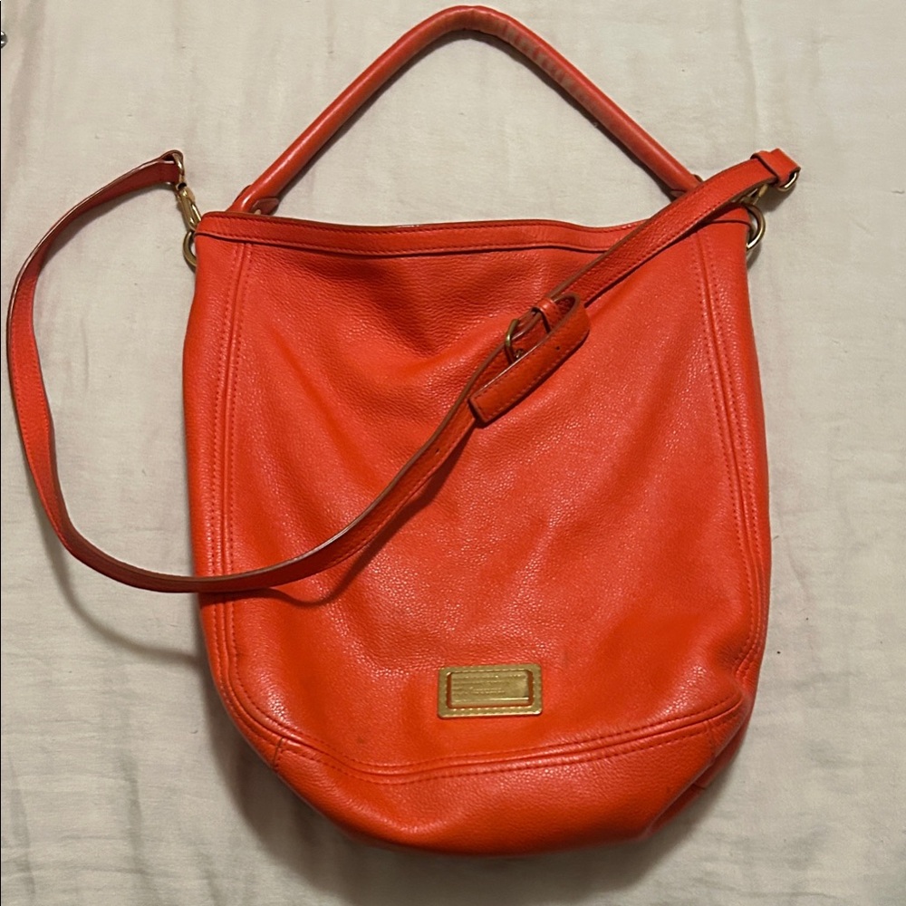 Orange Leather Marc by Marc Jacobs bag